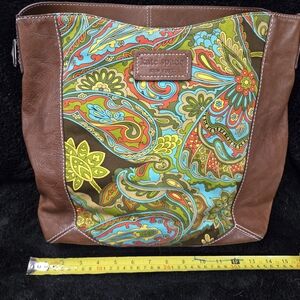 Kate Spade Brown and Multicolor Paisley Women's Bag
